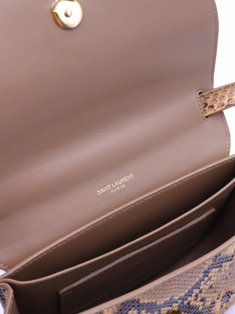 Saint Laurent Kaia Natural Python Crossbody — 2020 - Picture 8 of 15